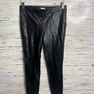 Aritzia wilfred size small Black Leggings faux leather